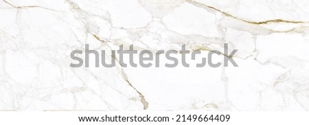 Carrara statuario white marble with golden luxury effect, white marble texture background, calcutta glossy marble