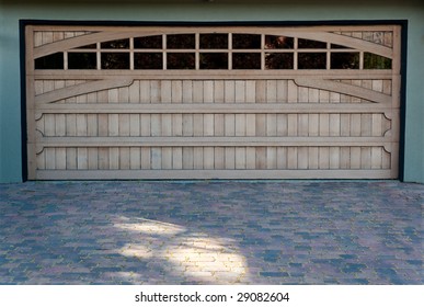 Carriage Doors On A Large California Home