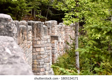 Carriage Road Bridge In Acadia National Park