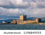 Carrickfergus Castle on the shore of Belfast Lough, County Antrim, Northern Ireland