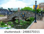 Carroll creek at the Frederick maryland