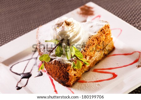 Similar – Image, Stock Photo Cake with carrots and courgettes