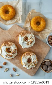 Carrot Cake Donuts For Easter