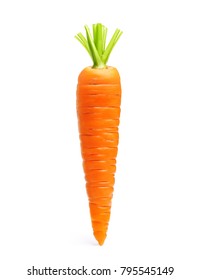 Carrot isolated on white background - Shutterstock ID 795545149