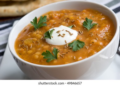 Carrot And Lentil Soup