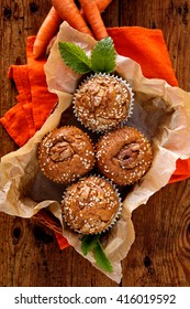 Carrot Nut Muffins