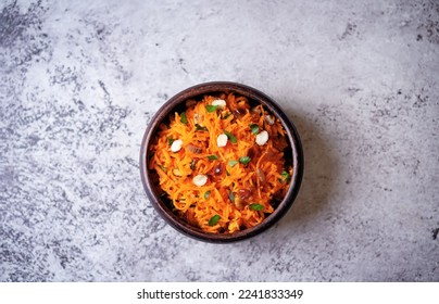 Carrot nuts dated moroccan salad in a bowl. toning - Powered by Shutterstock