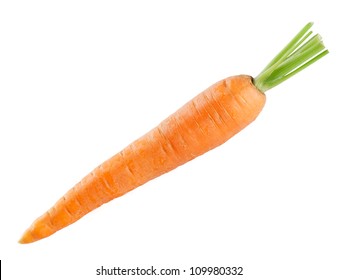 Carrot On White Background