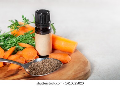 Carrot Seed Oil. Pure, Natural, Cold Pressed, Unscented, Vegan, Hexane Free, No GMO - Ideal For Aromatherapy, Massage Base Oil, DIY Beauty Recipes, Or As Sunscreen