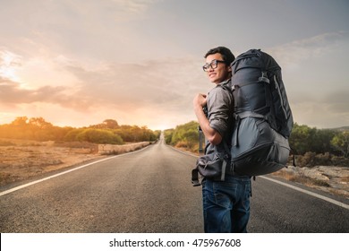 Carrying A Heavy Backpack