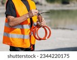 carrying out work in a quarry where minerals are extracted with the help of excavations, explosive works