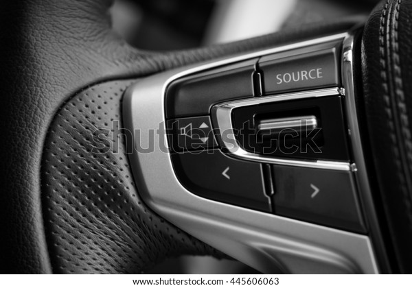 Car's control
panel part - Black and White

