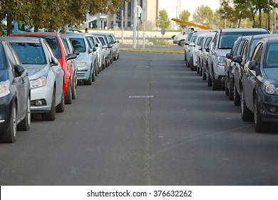 Cars Parked On The Street
