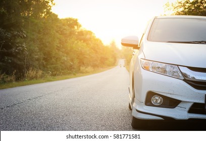 Cars Parked On The Street