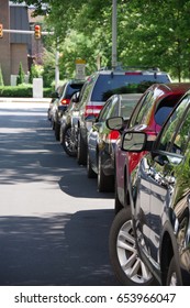 Cars Parked On The Street