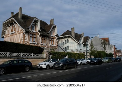 Cars Parked Seen In Streets Of Lens, France On Feb. 1, 2021.