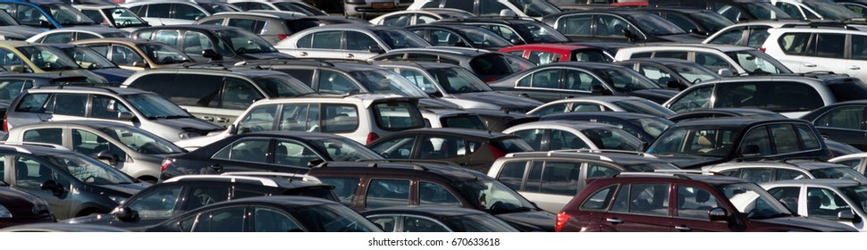 Cars pattern parking