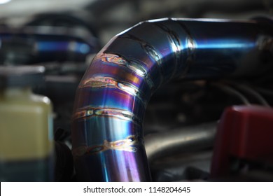 Car's Titanium Tube , Engine Air Filter