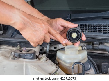 Cars,Check Brake Fluid Inlet,Car Maintenance,Check  Car Yourself,Check Brake Fluid Self.