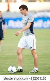 CARSON, CA - JULY 24: Gareth Bale Before The Tottenham Hotspur Vs Los Angeles Galaxy Game On July 24, 2012 At The Home Depot Center In Carson