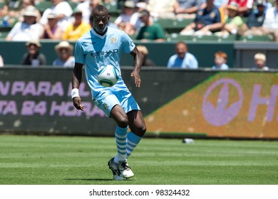 CARSON, CA. - July 24: Manchester City FC F Mario Balotelli #45 During The World Football Challenge Game On July 24 2011 At The Home Depot Center In Carson, Ca.