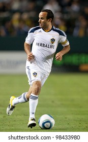 CARSON, CA. - MAY 14:  Los Angeles Galaxy F Landon Donovan #10 In Action During The MLS Game On May 14 2011 At The Home Depot Center.