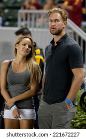 CARSON, CA - OCT 4: Los Angeles Kings Centerman Jeff Carter During The Los Angeles Galaxy MLS Game Against Toronto FC On Oct 4th, 2014 At The StubHub Center.