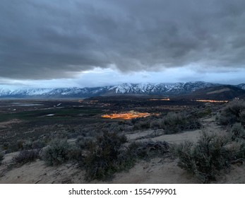 Carson City, NV From A Hilltop