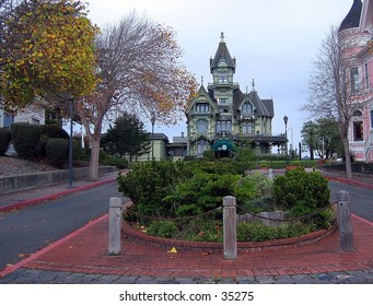 Carson Mansion In Eureka, CA