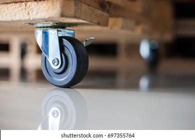 Cart wheels or trolley wheel metal transportation .