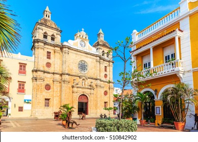 Cartagena, Colombia. Church Of St Peter Claver.