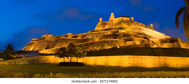 Cartagena De Indias Night Colombia