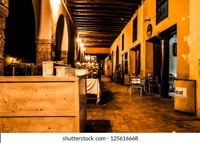 Cartagena De Indias At Night, Colombia