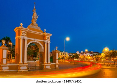 Cartagena At Night Colombia