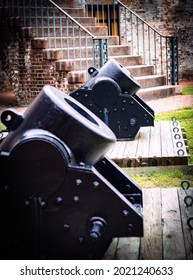 Carteret County, North Carolina, In The United States - July 28, 2021 : Fort Macon State Park