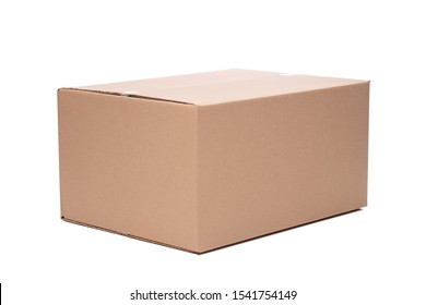 Carton Box Packaging Isolated On White