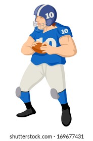 Football Player Clipart Images, Stock Photos & Vectors | Shutterstock