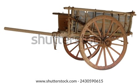 
Carts, Wooden cart, Handcart image