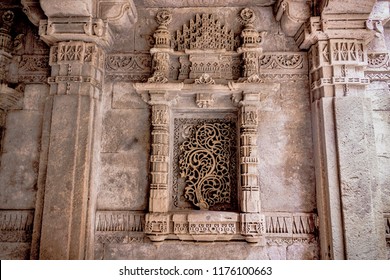 Carving Of Adalaj Stepwell