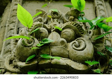 Carving of the mythology creature in Balinese culture as an ornament building. - Shutterstock ID 2263490833