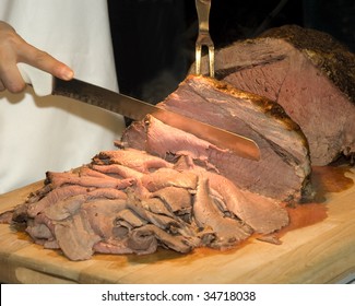 Carving roast beef - Powered by Shutterstock