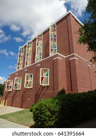 CARY, NC - May, 2017: The Back Of The Cary Art Center In Downtown