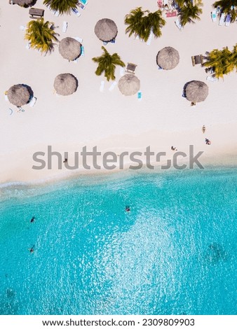 Cas Abao Beach Playa Cas Abao Caribbean island of Curacao Imagine de stoc © 