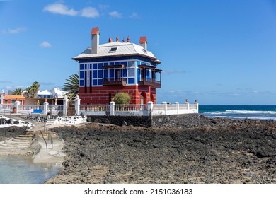 Casa Juanita, The Blue House, beautiful house on the island of Lanzarote, Spain