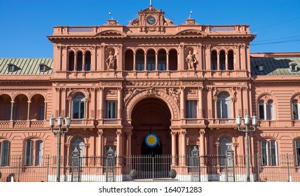 The Casa Rosada In Buenos Aires, Argentina