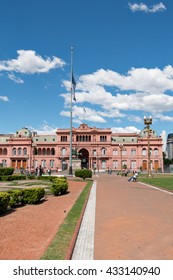 Casa Rosada (Pink House) Seat Of Government Of Argentina, Buenos Aires Argentina