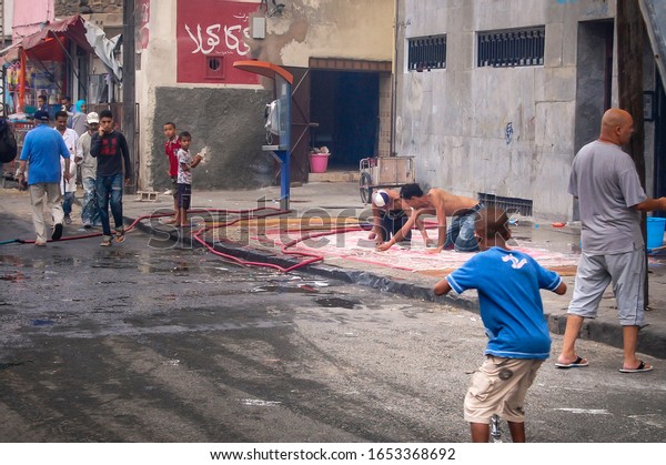 Casablanca Morocco August 7 2010 People Stock Photo Edit Now 1653368692