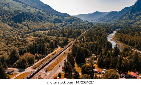 The Cascade Loop In Washington State.