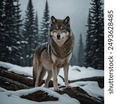 The Cascade Mountain Wolf is a subspecies of the Gray Wolf native to the Cascade Range of the western United States and southwestern Canada.