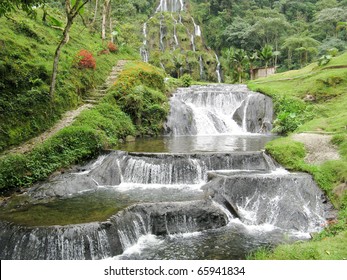 Cascade In Santa Rosa Of Cabal